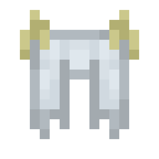 Holy Armaments Leggings.png: Infobox image for Holy Armaments Leggings the item in Minecraft