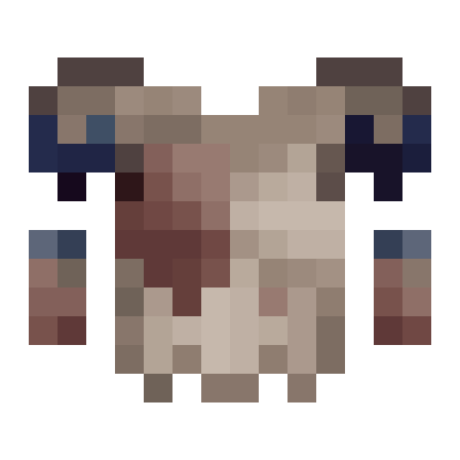 Knight Spider Carapace Chestplate.png: Infobox image for Knight Spider Carapace Chestplate the item in Minecraft