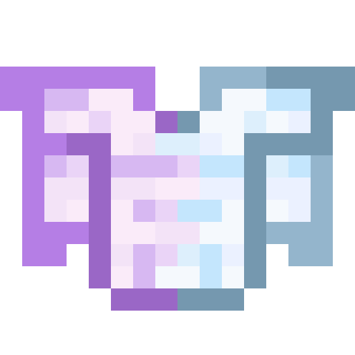 Mithril Chestplate.png: Infobox image for Mithril Chestplate the item in Minecraft