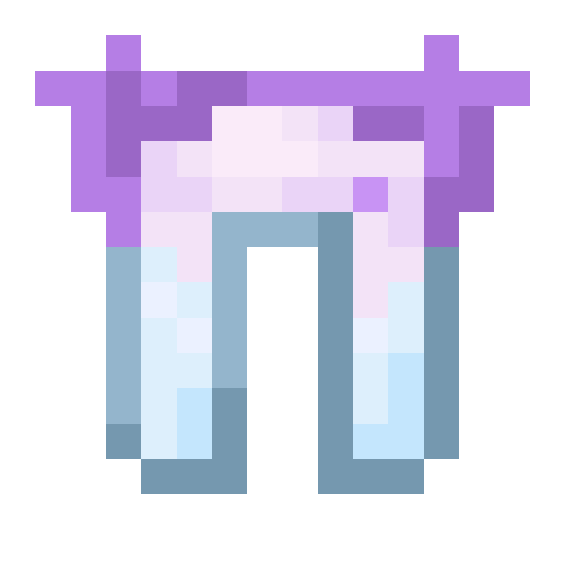 Mithril Leggings.png: Infobox image for Mithril Leggings the item in Minecraft