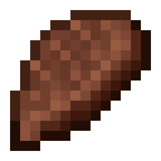 Cooked Giant Bat Meat.png: Infobox image for Cooked Giant Bat Meat the item in Minecraft