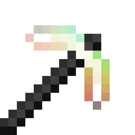 High Magisteel Pickaxe.png: Infobox image for High Magisteel Pickaxe the item in Minecraft