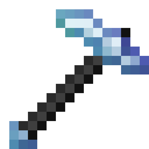 HihiIrokane Hoe.png: Infobox image for HihiIrokane Hoe the item in Minecraft