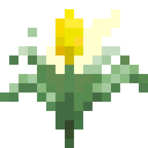 Hipokute Flower.png: Infobox image for Hipokute Flower the item in Minecraft