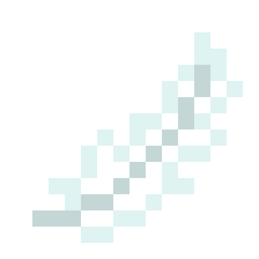 Invisible Feather.png: Infobox image for Invisible Feather the item in Minecraft