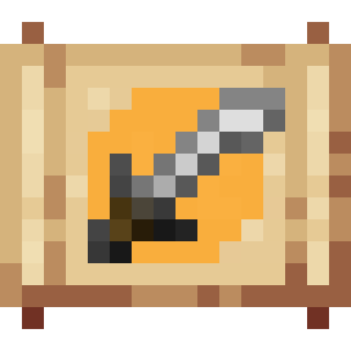 Japanese Sword Schematic.png: Infobox image for Japanese Schematic the item in Minecraft