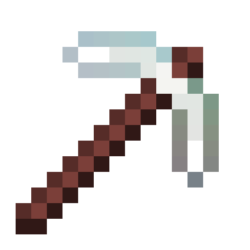 Low Magisteel Pickaxe.png: Infobox image for Low Magisteel Pickaxe the item in Minecraft
