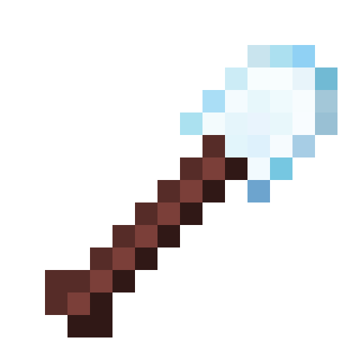 Mithril Shovel.png: Infobox image for Mithril Shovel the item in Minecraft