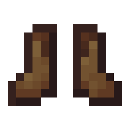 Monster Leather Boots (C).png: Infobox image for Monster Leather Boots (C) the item in Minecraft