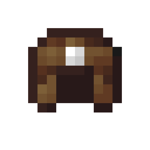 Monster Leather Helmet (C).png: Infobox image for Monster Leather Helmet (C) the item in Minecraft