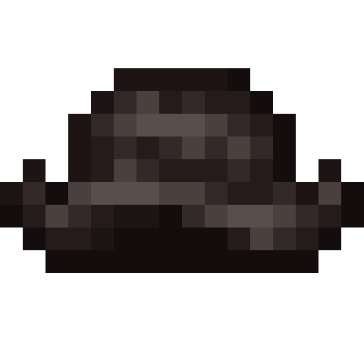 Monster Leather Helmet (Special A).png: Infobox image for Monster Leather Helmet (Special A) the item in Minecraft