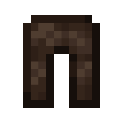 Monster Leather Leggings (A).png: Infobox image for Monster Leather Leggings (A) the item in Minecraft