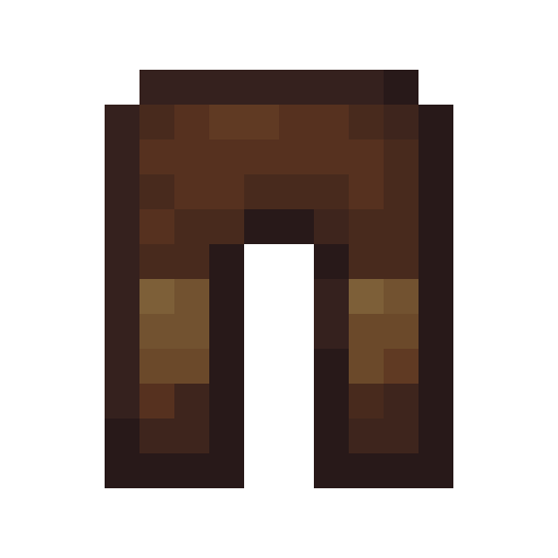 Monster Leather Leggings (C).png: Infobox image for Monster Leather Leggings (C) the item in Minecraft