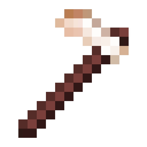 Orichalcum Hoe.png: Infobox image for Orichalcum Hoe the item in Minecraft