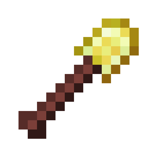 Orichalcum Shovel.png: Infobox image for Orichalcum Shovel the item in Minecraft