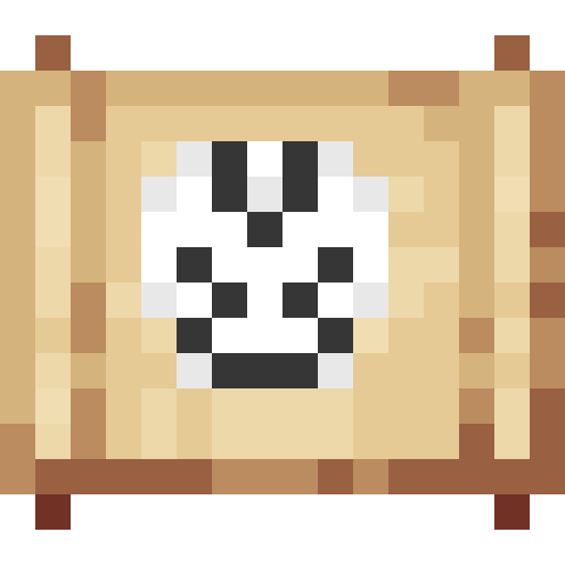 Pierrot Mask Schematic.png: Infobox image for Pierrot Mask Schematic the item in Minecraft