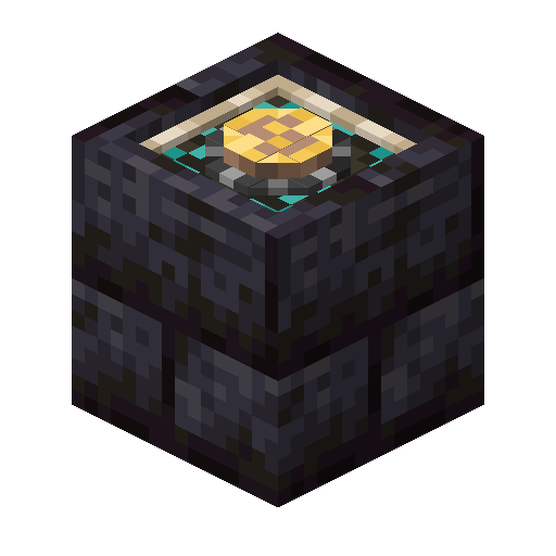 Polished Blackstone Brick Magic Engine.png: Infobox image for Magic engine the block in Minecraft