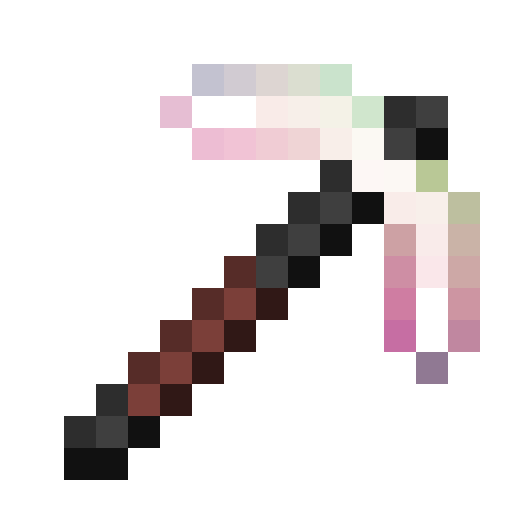 Pure Magisteel Pickaxe.png: Infobox image for Pure Magisteel Pickaxe the item in Minecraft