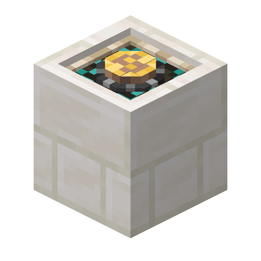 Quartz Brick Magic Engine.png: Infobox image for Magic engine the block in Minecraft