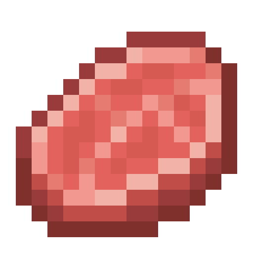 Raw Blade Tiger Meat.png: Infobox image for Raw Blade Tiger Meat the item in Minecraft