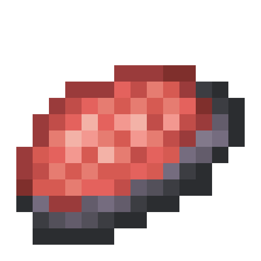 Raw Charybdis Meat.png: Infobox image for Raw Charybdis Meat the item in Minecraft