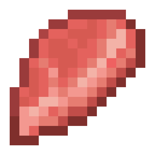Raw Giant Bat Meat.png: Infobox image for Raw Giant Bat Meat the item in Minecraft
