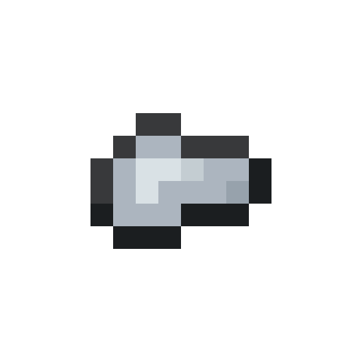 Silver Nugget.png: Infobox image for Silver Nugget the item in Minecraft
