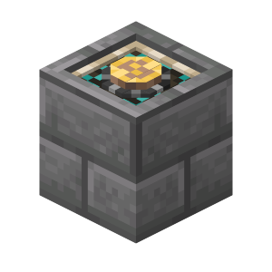 Stone Brick Magic Engine.png: Infobox image for Magic engine the block in Minecraft