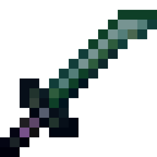 Adamantite Katana.png: Infobox image for Adamantite Katana the item in Minecraft