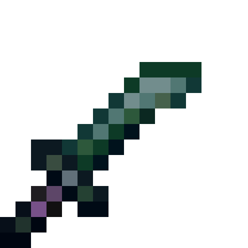 Adamantite Kodachi.png: Infobox image for Adamantite Kodachi the item in Minecraft
