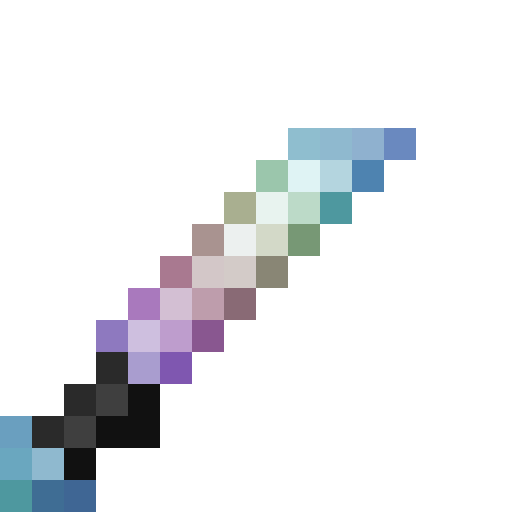 HihiIrokane Short Sword.png: Infobox image for HihiIrokane Short Sword the item in Minecraft