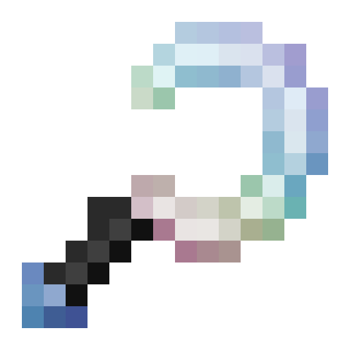 HihiIrokane Sickle.png: Infobox image for HihiIrokane Sickle the item in Minecraft