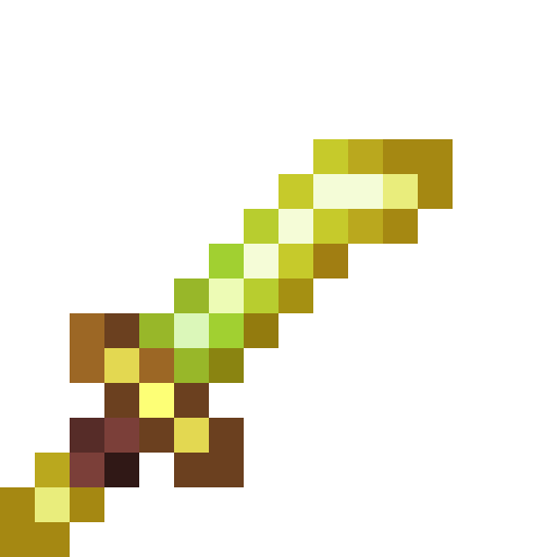 Orichalcum Katana.png: Infobox image for Orichalcum Katana the item in Minecraft