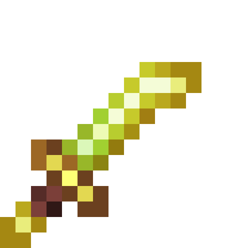 Orichalcum Kodachi.png: Infobox image for Orichalcum Kodachi the item in Minecraft