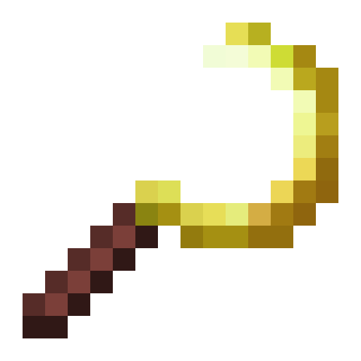 Orichalcum Sickle.png: Infobox image for Orichalcum Sickle the item in Minecraft
