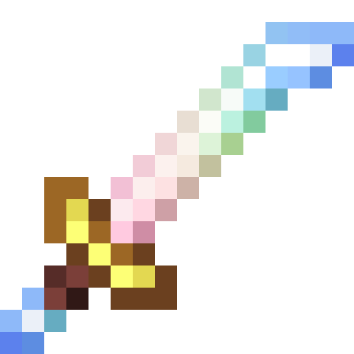 Pure Magisteel Katana.png: Infobox image for Pure Magisteel Katana the item in Minecraft