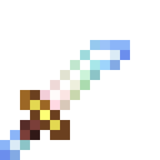 Pure Magisteel Kodachi.png: Infobox image for Pure Magisteel Kodachi the item in Minecraft
