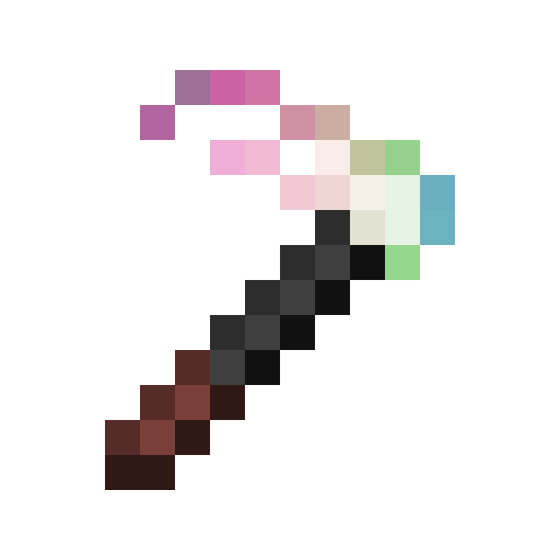 Pure Magisteel Sickle.png: Infobox image for Pure Magisteel Sickle the item in Minecraft